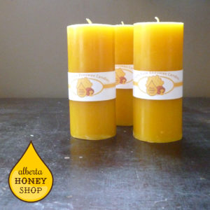 Nearly Perfect Beeswax Pillar Candles